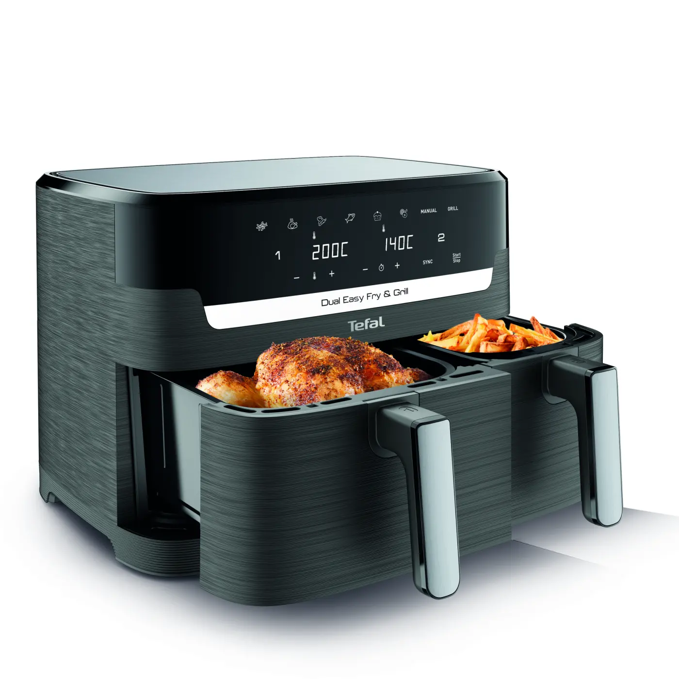 Tefal Dual Easy Fry & Grill EY905B — Produktfoto