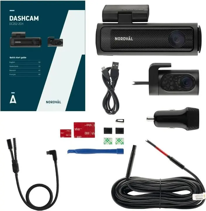 Nordväl DC202-2CH 4K (64 GB) — Produktfoto