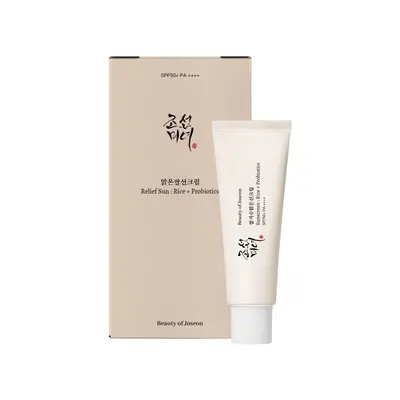 Beauty of Joseon Relief Sun: Rice + Probiotics SPF50+ PA++++ — Produktfoto
