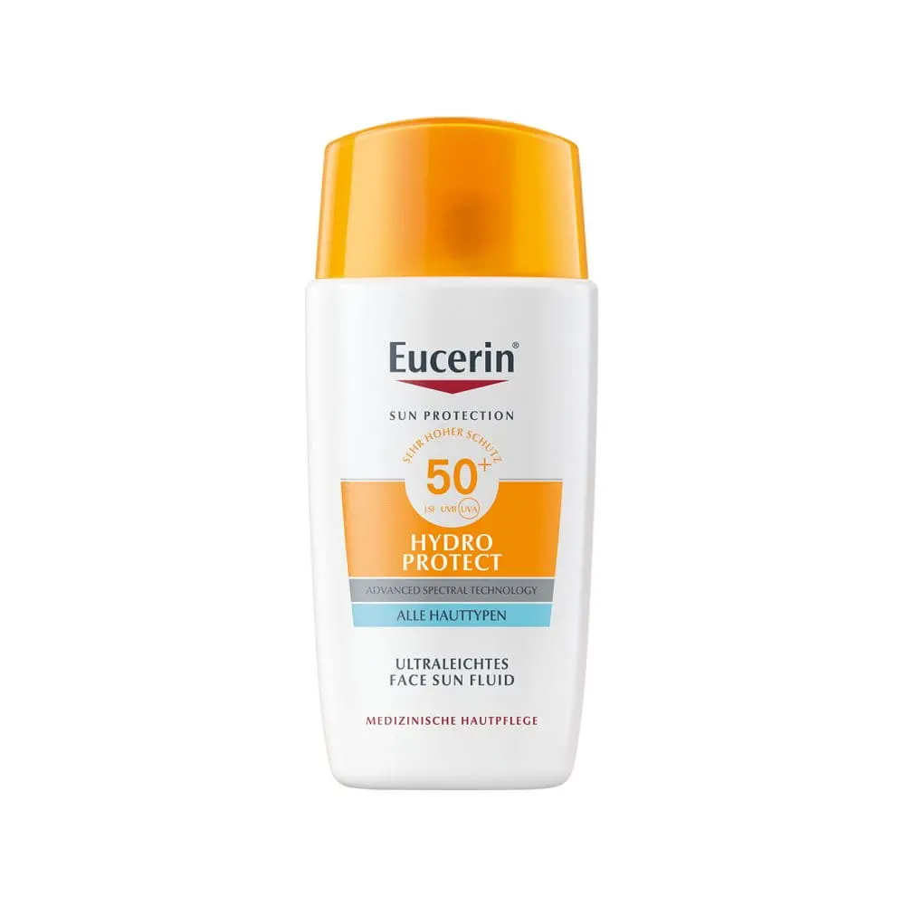 Eucerin Hydro Protect Ultra-Light Face Sun Fluid SPF 50+ — Produktfoto