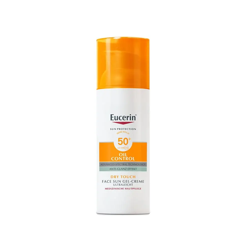 Eucerin Oil Control Face Sun Gel-Cream SPF 50+ — Produktfoto