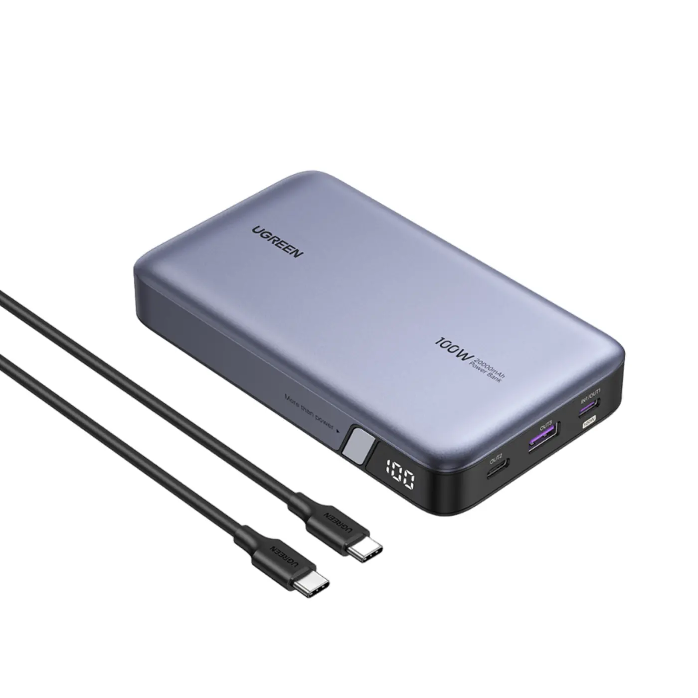 UGREEN Nexode Power Bank 20000mAh 100W (25188) — productfoto