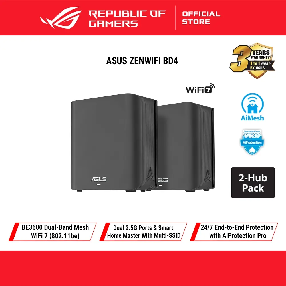 ASUS ZenWiFi BD4 — Produktfoto
