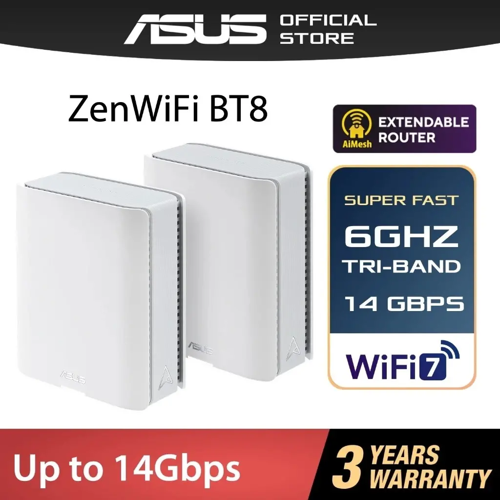 ASUS ZenWiFi BT8 — Produktfoto